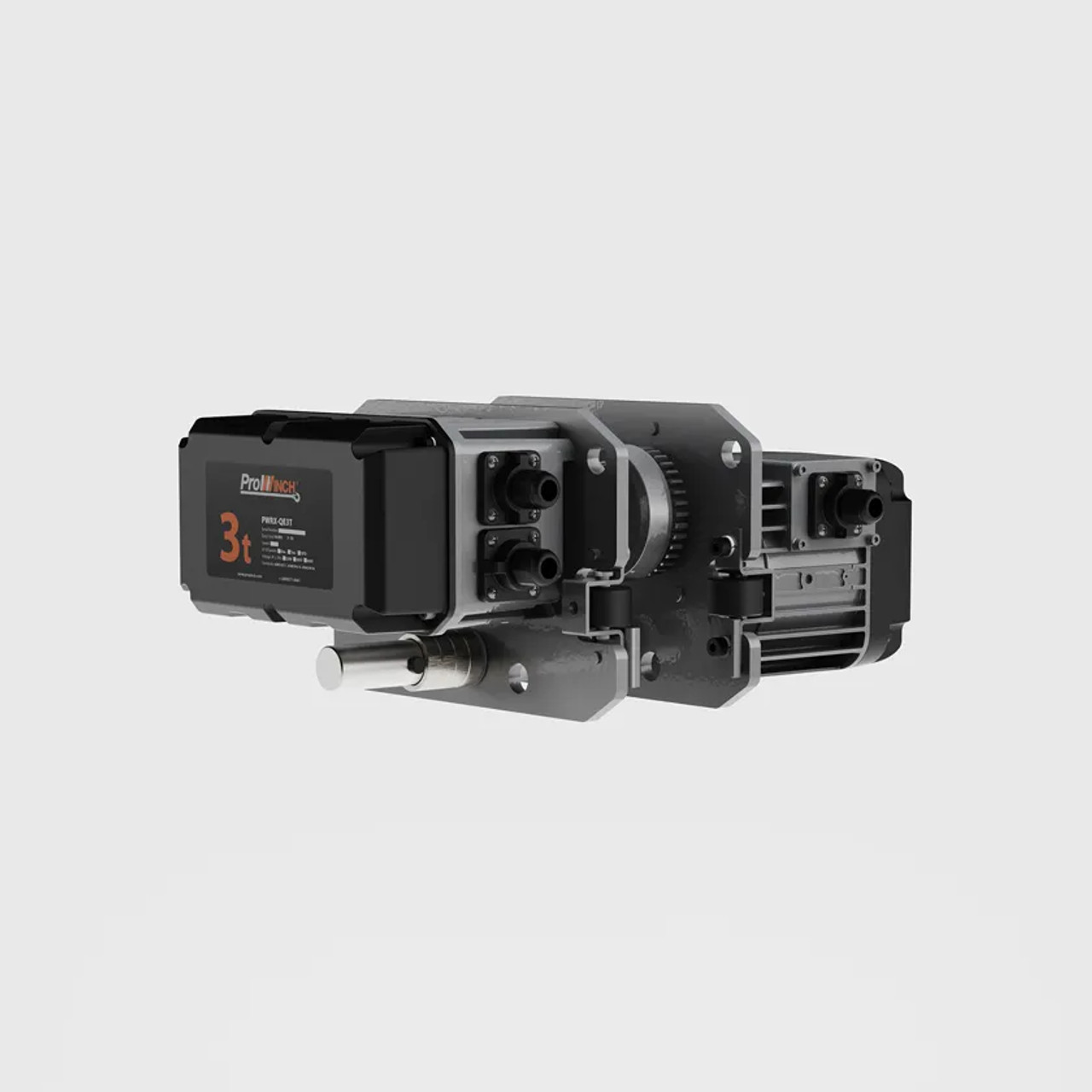 Prowinch 3 Ton Power Trolley 220/460V 60HZ 3 Phase with Limit Switches, Includes Contactors (Pendant Control not Included). PWRX-QE3T-2S
