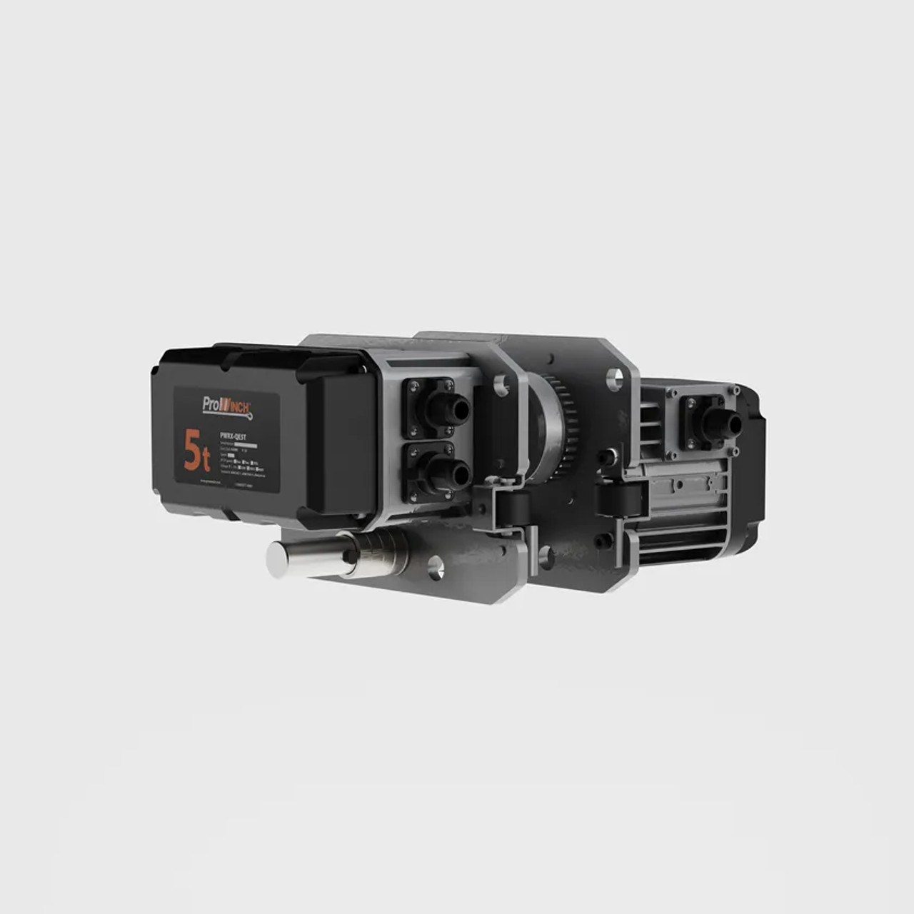 Prowinch 5 Ton Power Trolley 220/460V 60HZ 3 Phase 2 speed with Limit Switches, Includes Contactors (Pendant Control not Included). PWRX-QE5T-2S