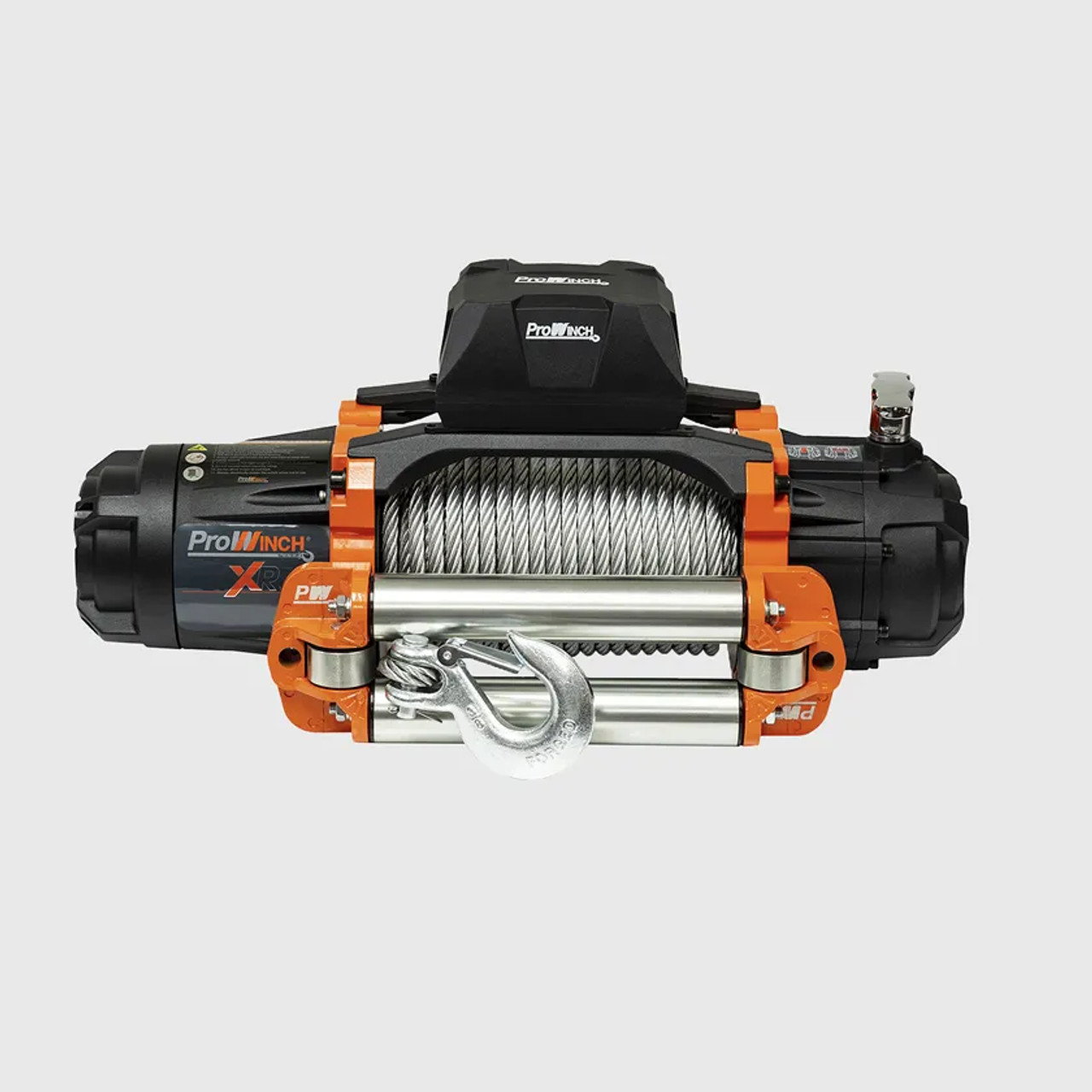 Prowinch 13500 lbs Electric Waterproof Winch Steel Rope Steel Roller 12V Wireless PWXR13500i12Vb