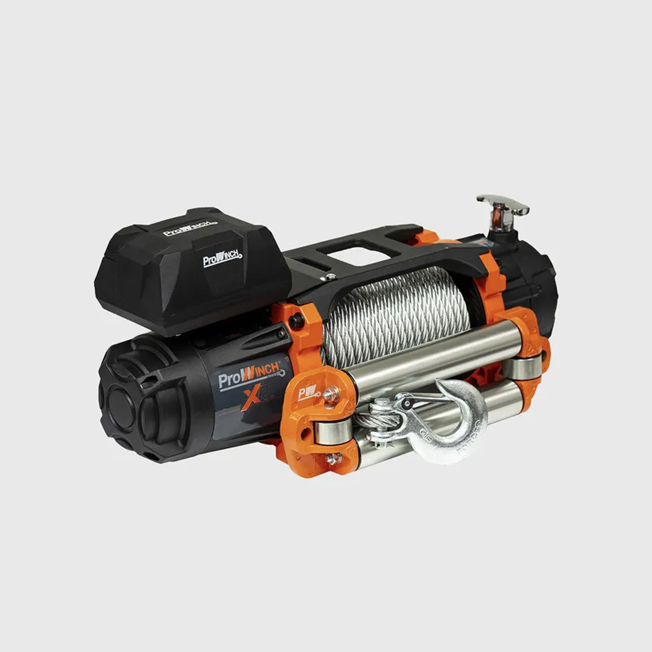 Prowinch 9500 lbs Electric Waterproof Winch Steel Rope Steel Roller 24V Wireless PWXR9500i-24VB