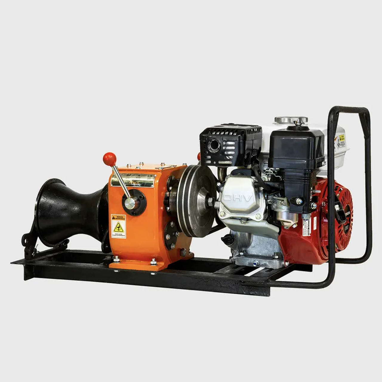 Prowinch 1 Ton Gas Capstan winch 2000 lbs with Electric Starter PWCG1Te