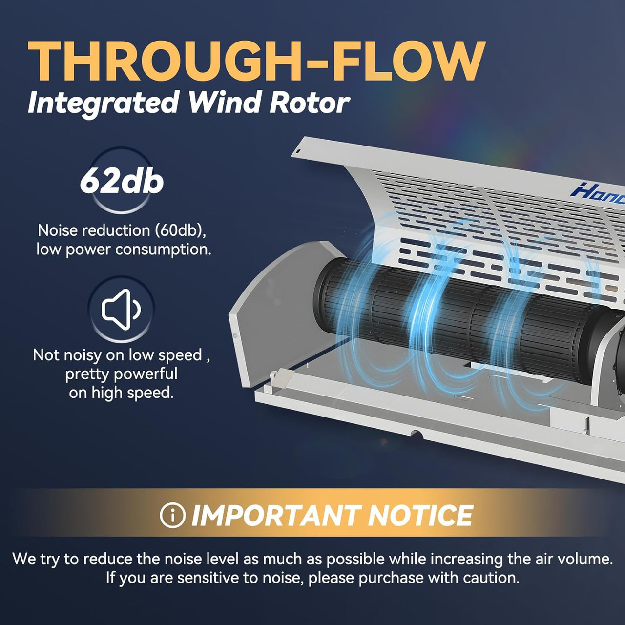 Indoor Heavy Duty Air Door Fan 110V