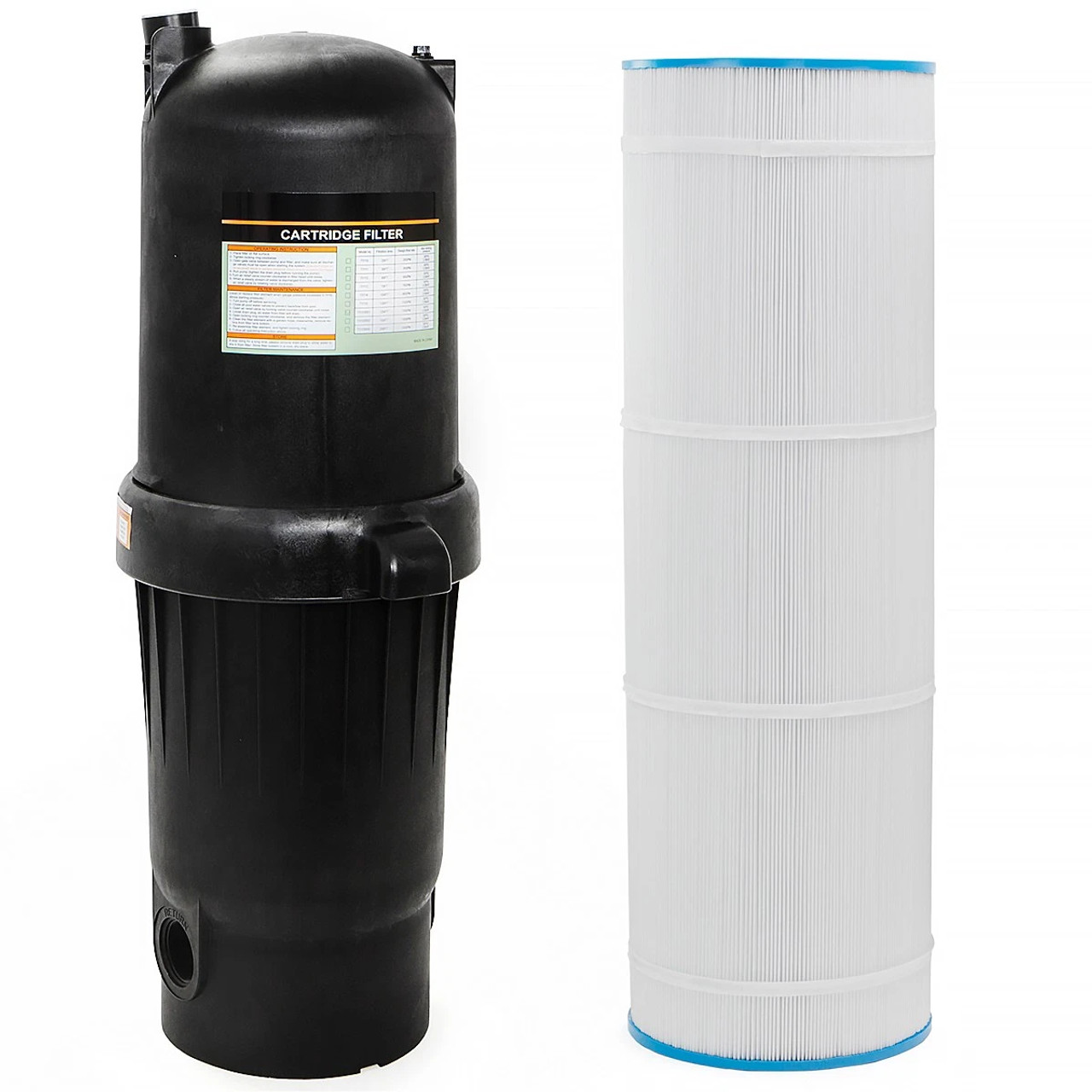 US 175 Square Foot for In-Ground Pool & Spa Cartridge Filter Clean US 175 Square Foot for In-Ground Pool & Spa Cartridge Filter Clean