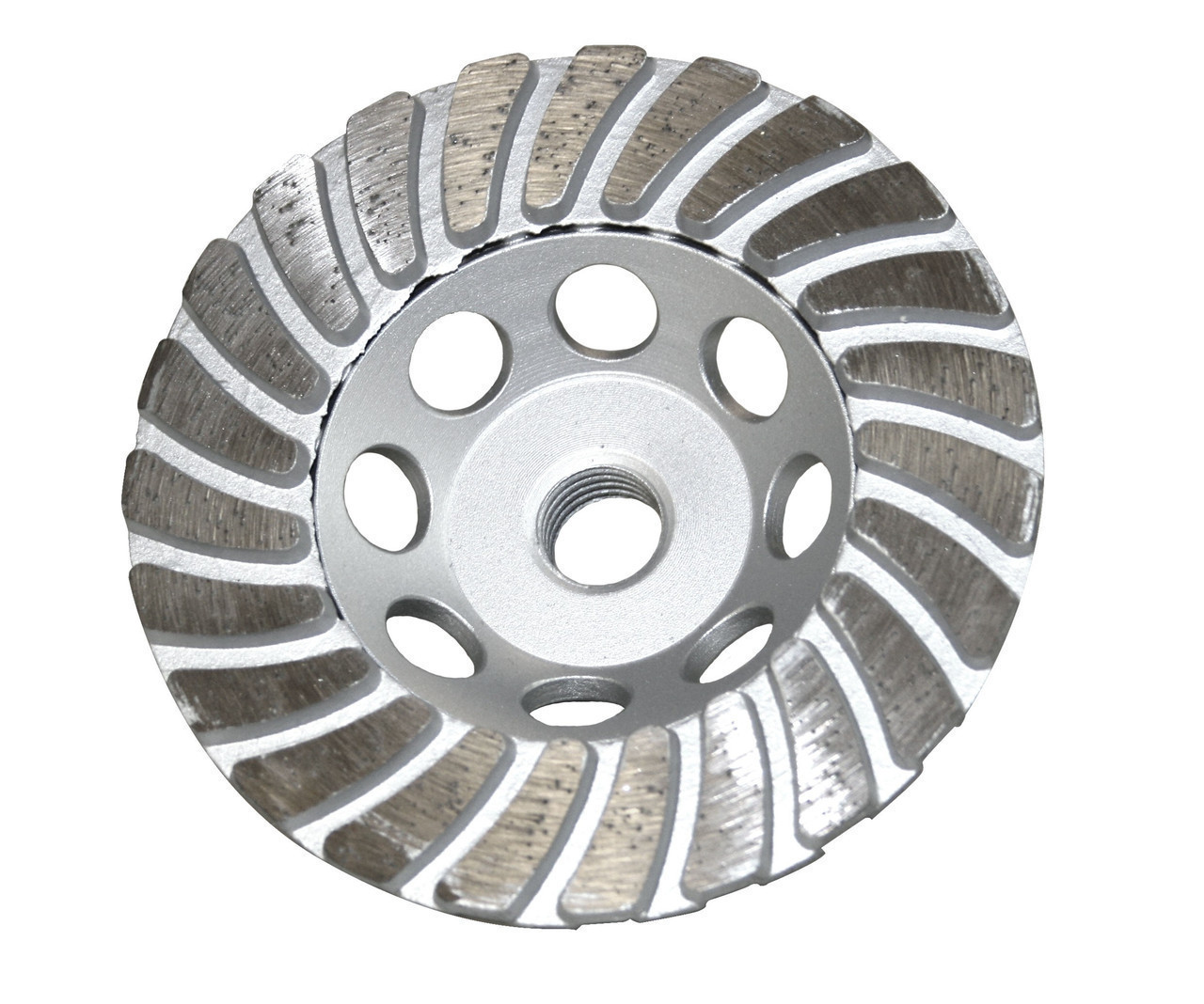 Heavy Duty Orange Dry Ring Cup Grinder - KT5HM - 4" x 5/8"-11