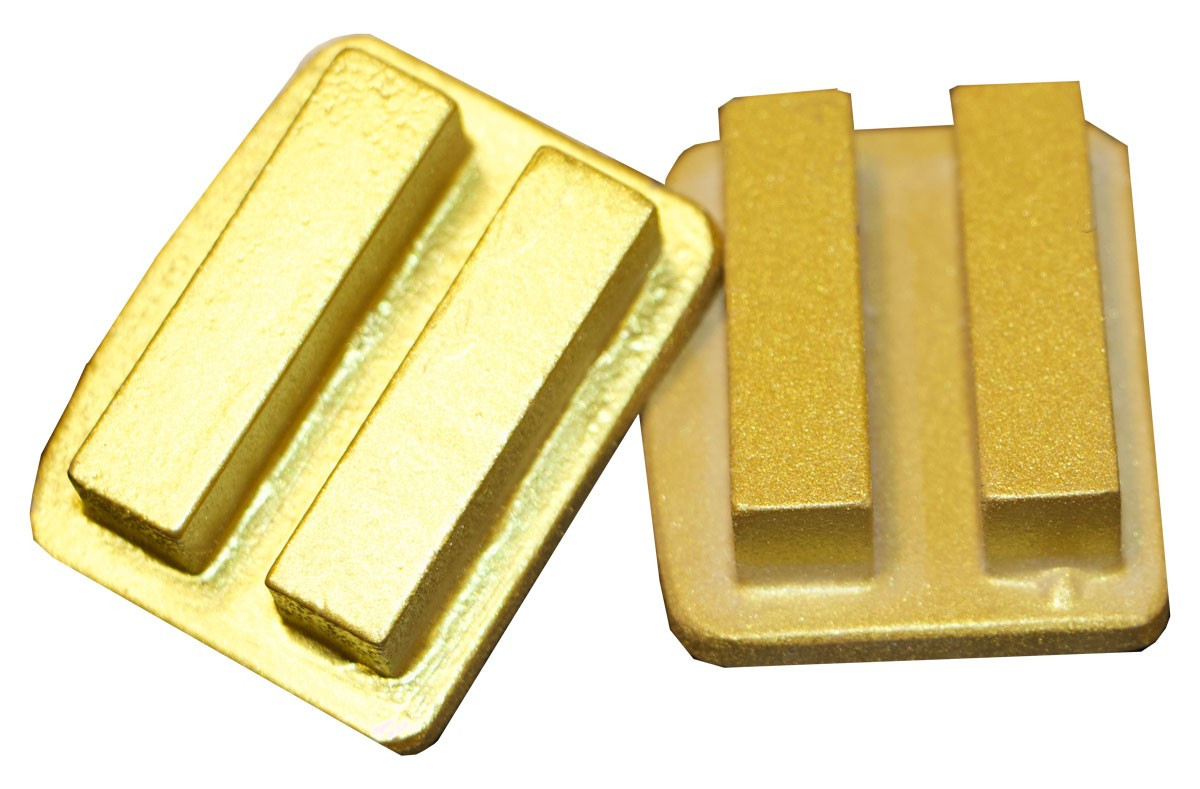 Diamond Core-Lock Inserts | Double Segment CORE-LOCK for HARD Concrete -  16 Grit