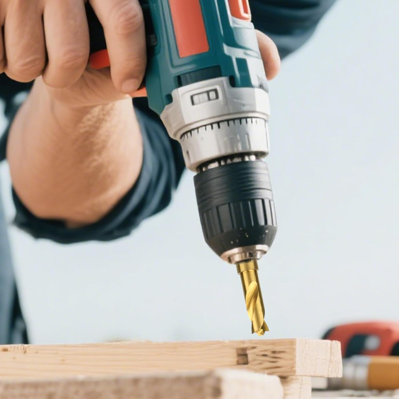 3pcs Spot Weld Drill Bit, 1/4in/6.5mm 5/16in/8mm High Speed Steel Spot Weld Cutter Titanium Coated