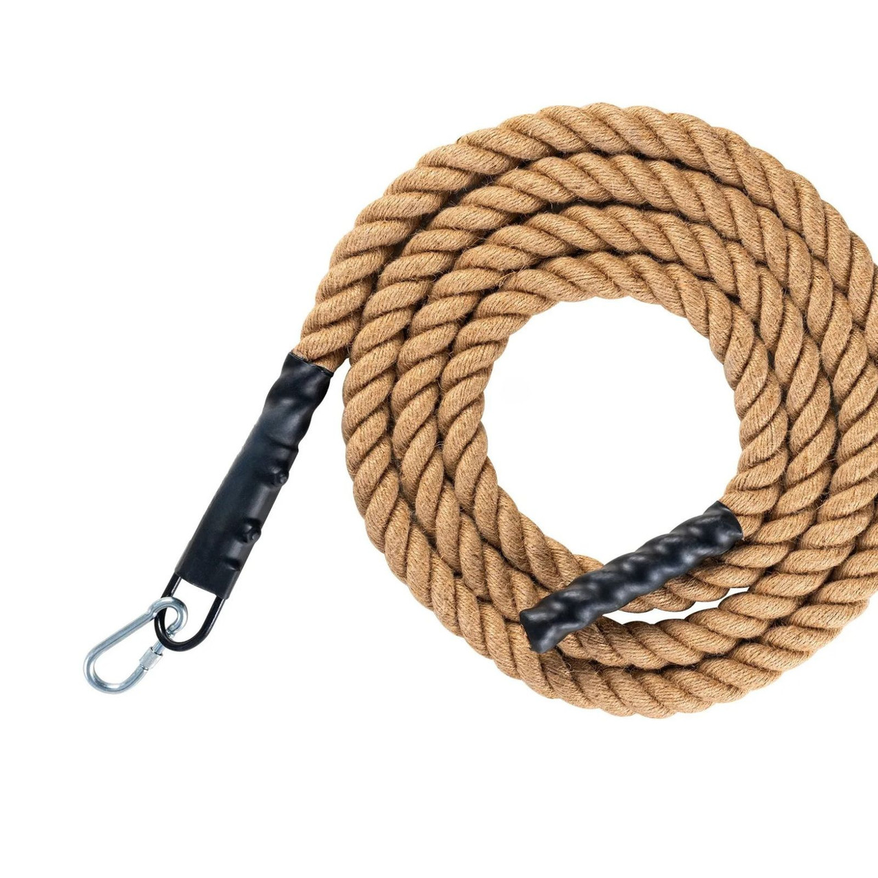 Gym Climbing Rope, 1.5" Diameter 15 ft Length Gym Fitness Training Rope, Gym Exercise Workout Rope for Adults, Climbing Rope for Fitness and Strength Training, Climbing Exercise, Home Workout