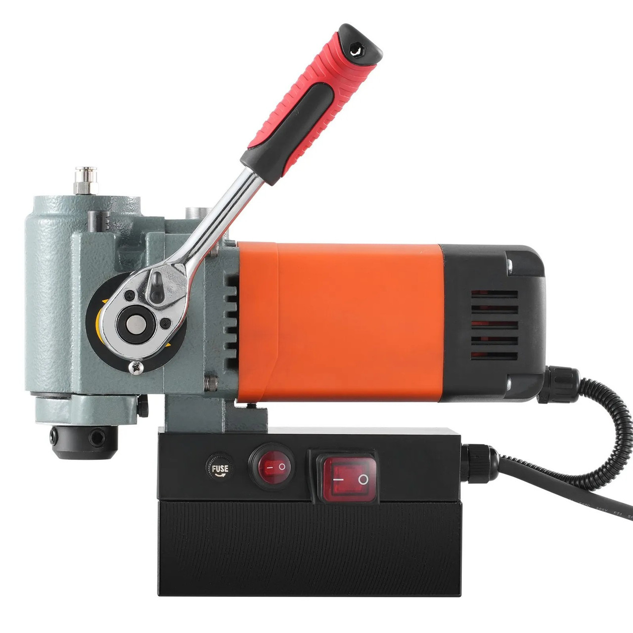 Magnetic Drill Press - 1300W Low Profile Mag Drill, Portable Drilling Machine with Cooling Device & Overload Protection, Industrial Equipment Installation Tool