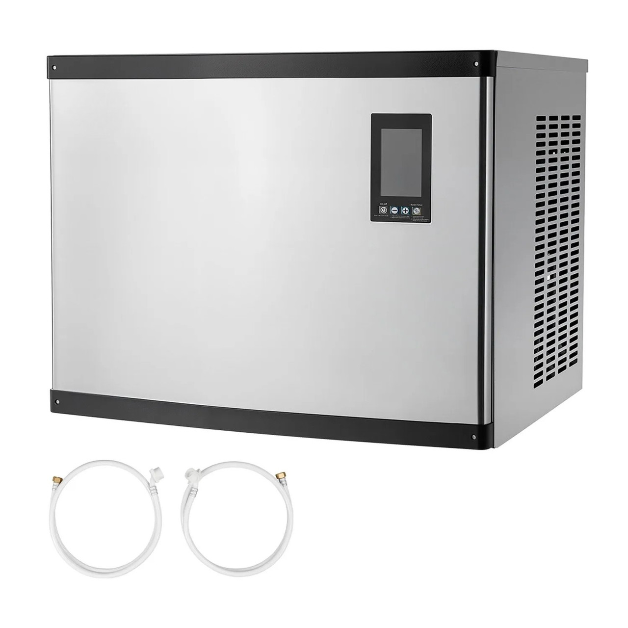 Commercial Ice Maker Machine – Head Only, 1000 lbs/24h Output, Self‑Cleaning, Adjustable Thickness, Scheduled Ice‑Making, Touchscreen Control