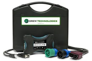DrewLinQ® Standard Kit – Heavy‑Duty RP1210 Diagnostic Interface