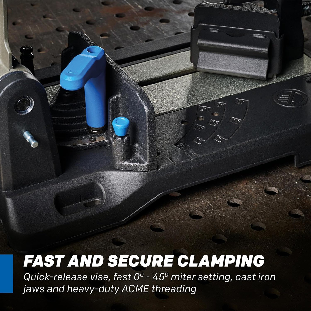 Evolution S15CPS 15" Heavy‑Duty Metal Cutting Chop Saw – 3,500+ Cuts with EVOMAX14ST Blade, Industrial Power, Soft‑Start Motor, E‑Brake, Precision Shadow Line Guide