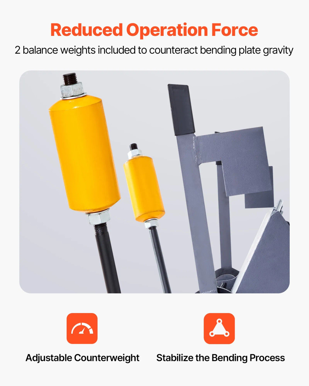 Box and Pan Brake, 48‑Inch, 12‑Gauge Mild Steel Capacity, 8 Fingers, 0–135° Adjustable