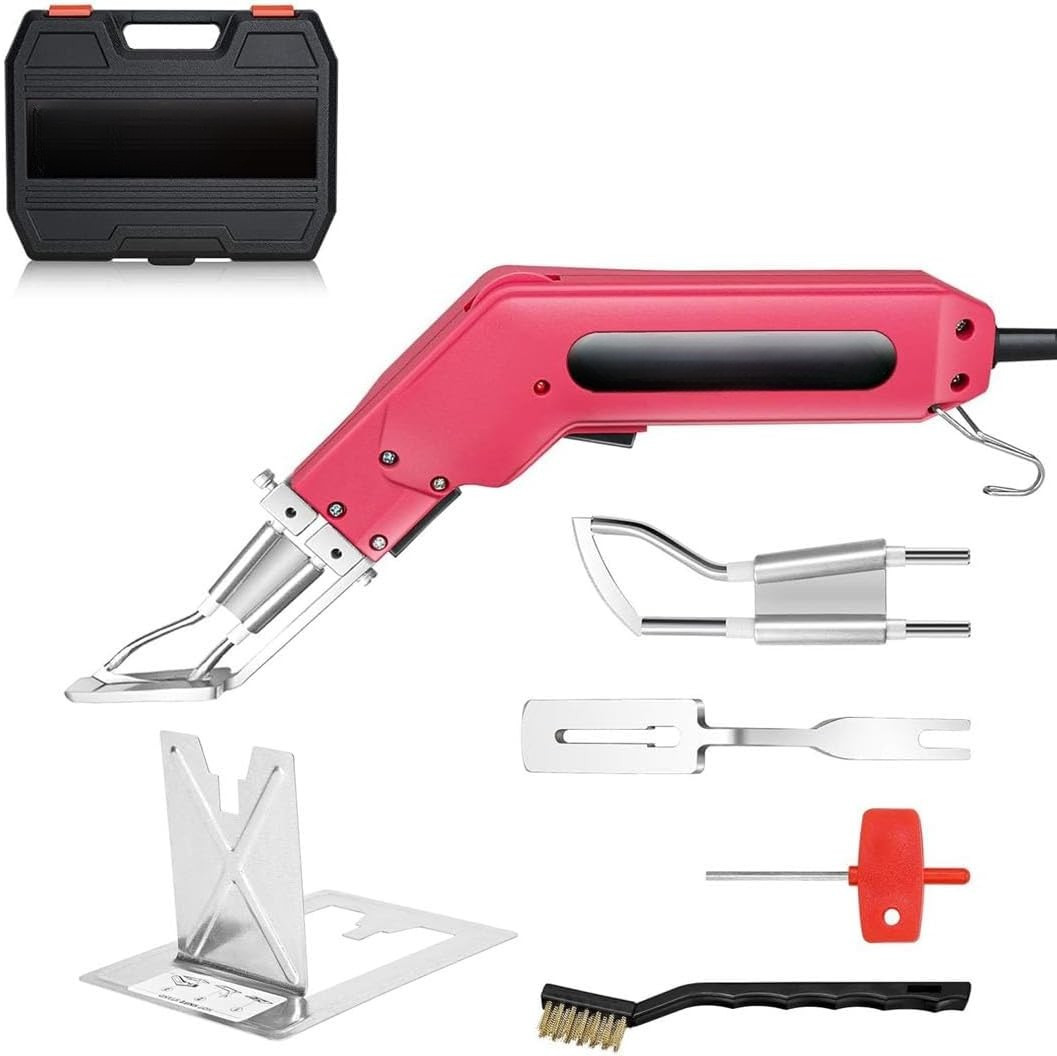 Fabric & Rope Cutter, 100W Adjustable Hot Knife, Cutting Tool Kit (RM‑014)