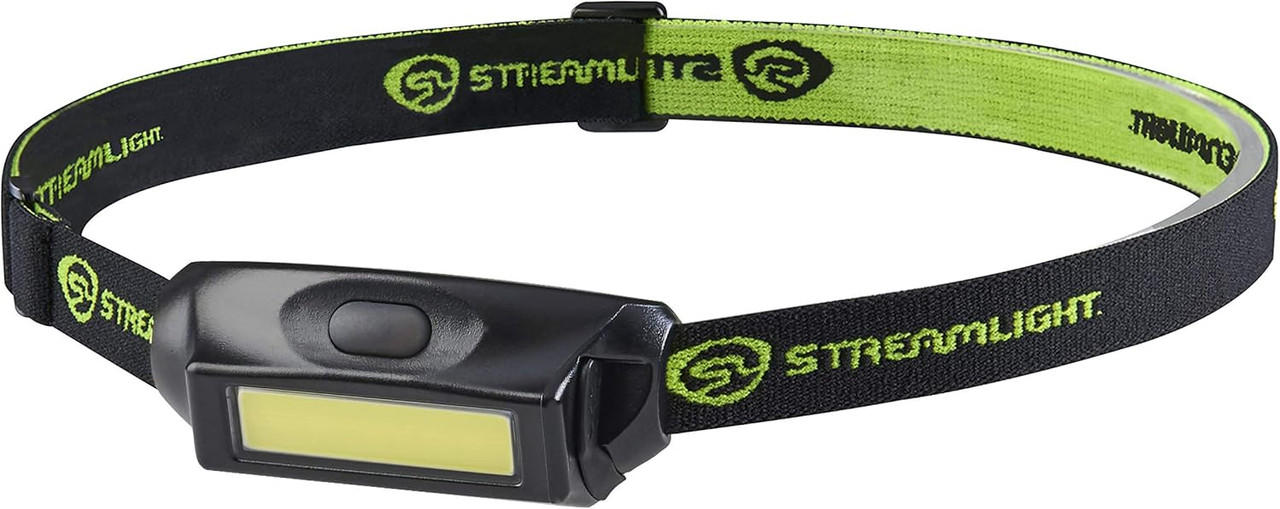 Streamlight 61714 Bandit Pro 180-Lumen Rechargeable Lightweight LED Headlamp for Work & Outdoor Use, Includes Elastic Head Strpa, Visor Clip and USB Cable, Black