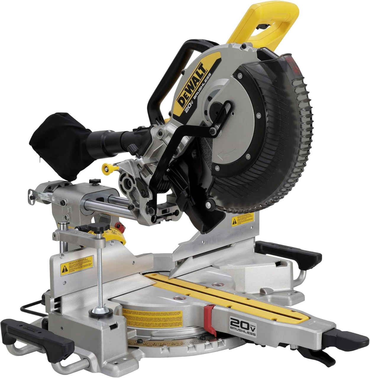 DEWALT 20V MAX XR 12 inch Double Bevel Sliding Miter Saw, Cordless, Tool Only (200-DCS785B)