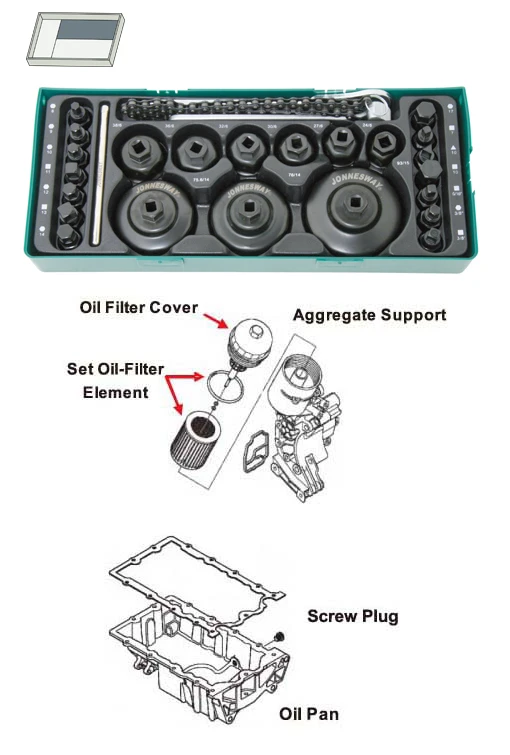 Jonnesway AI10003SP Engine Service Set