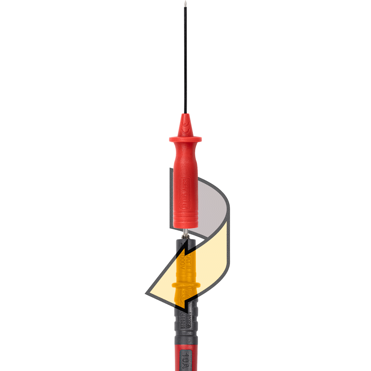 UEi ATL58 CAT IV Silicone Test Leads with ABP3 Back Probe Test Leads