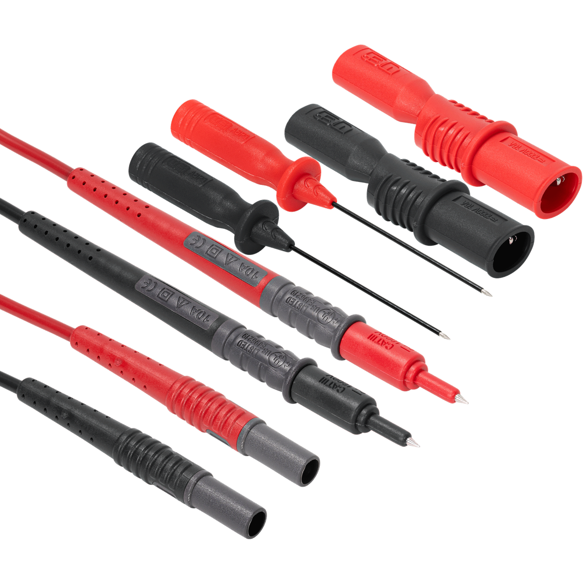 UEi ATL58 CAT IV Silicone Test Leads with ABP3 Back Probe Test Leads