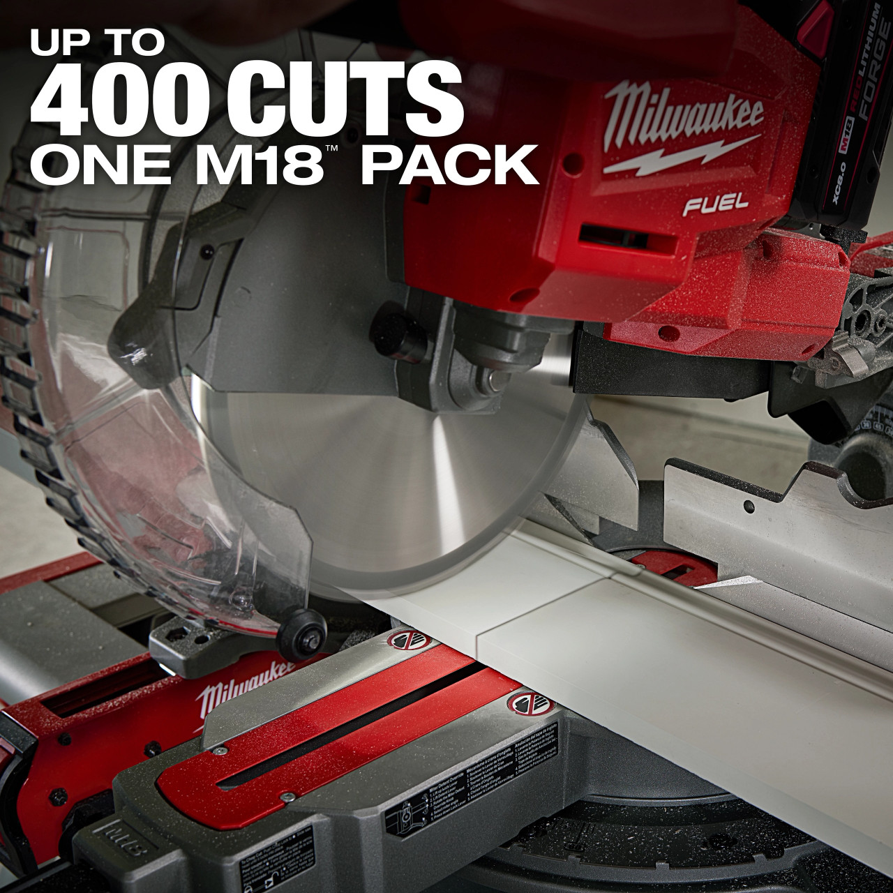 Milwaukee M18 FUEL™ 10” Dual Bevel Sliding Compound Miter Saw Kit 2734-21