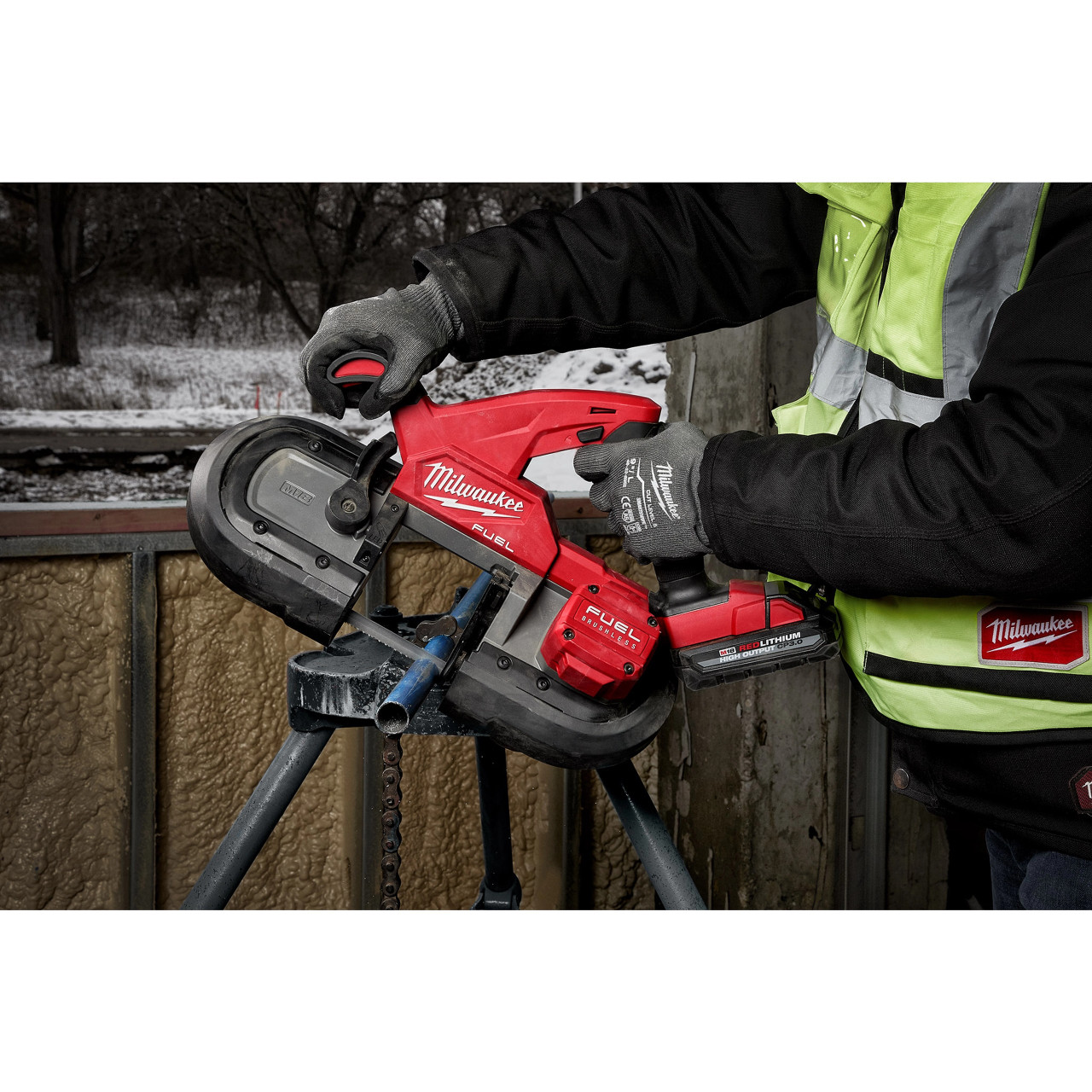 Milwaukee M18 FUEL™ Compact Dual-Trigger Band Saw (Tool-Only) 2829S-20