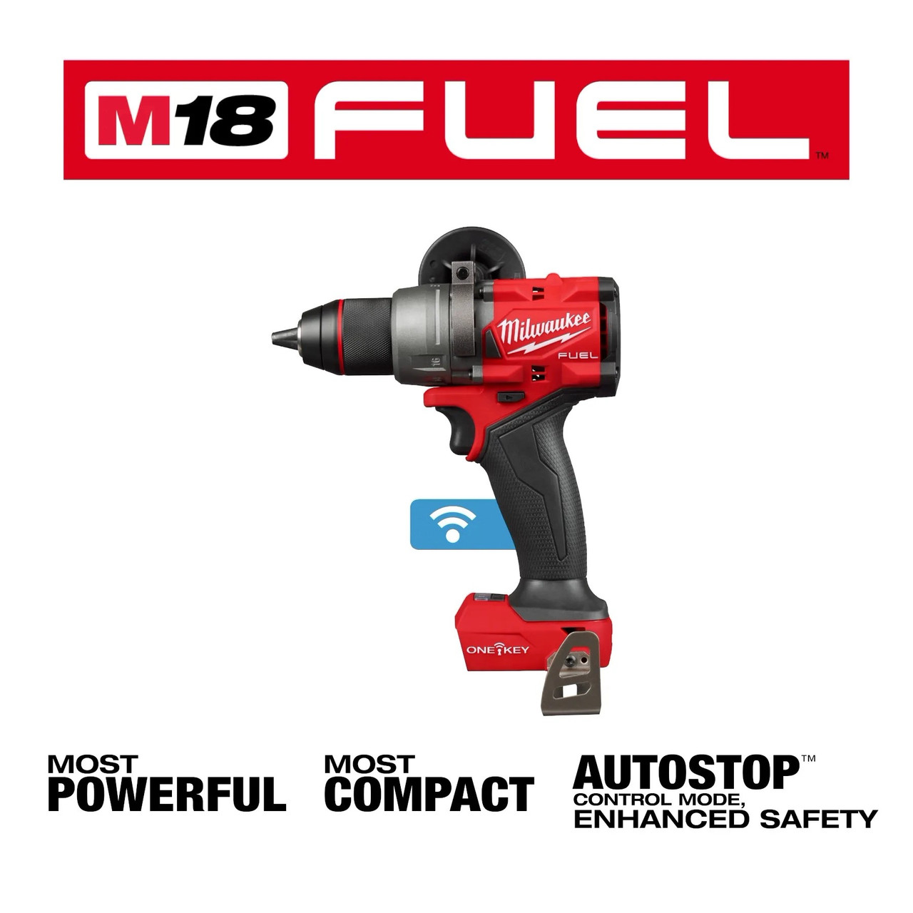 Milwaukee M18 FUEL™ ½” Hammer Drill/Driver w/ ONE-KEY™ 2906-20