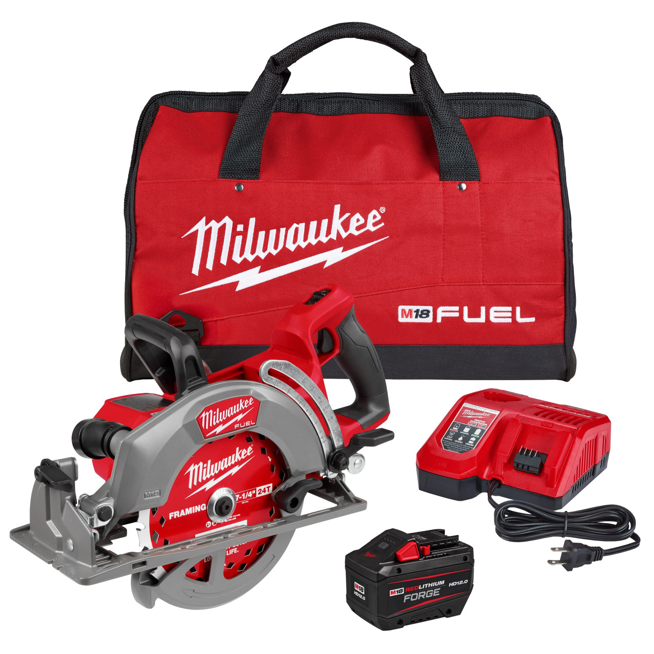 Milwaukee M18 FUEL™ 7-1/4" Rear Handle Circular Saw Kit 2930-21HD