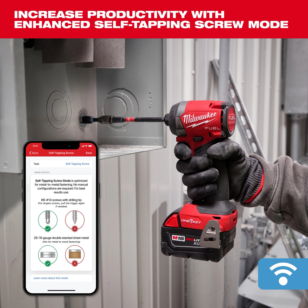 Milwaukee M18 FUEL™ 1/4" Hex Impact Driver w/ ONE-KEY™ 2957-20