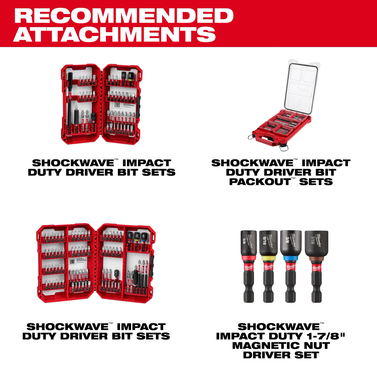 Milwaukee M18 FUEL™ 1/4" Hex Impact Driver w/ ONE-KEY™ 2957-20