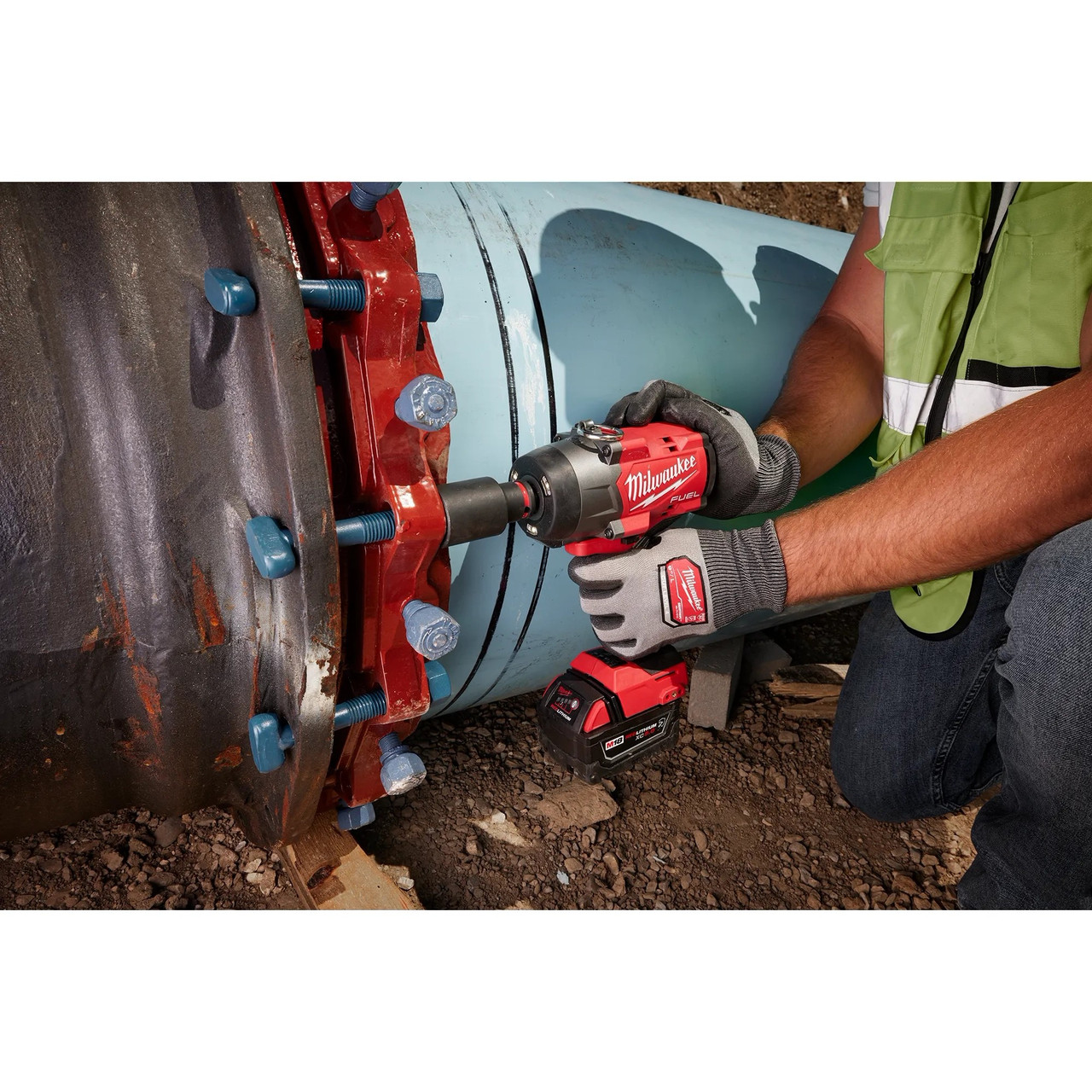 Milwaukee M18 FUEL™ 1/2" High Torque Impact Wrench w/ Pin Detent Kit 2966-22
