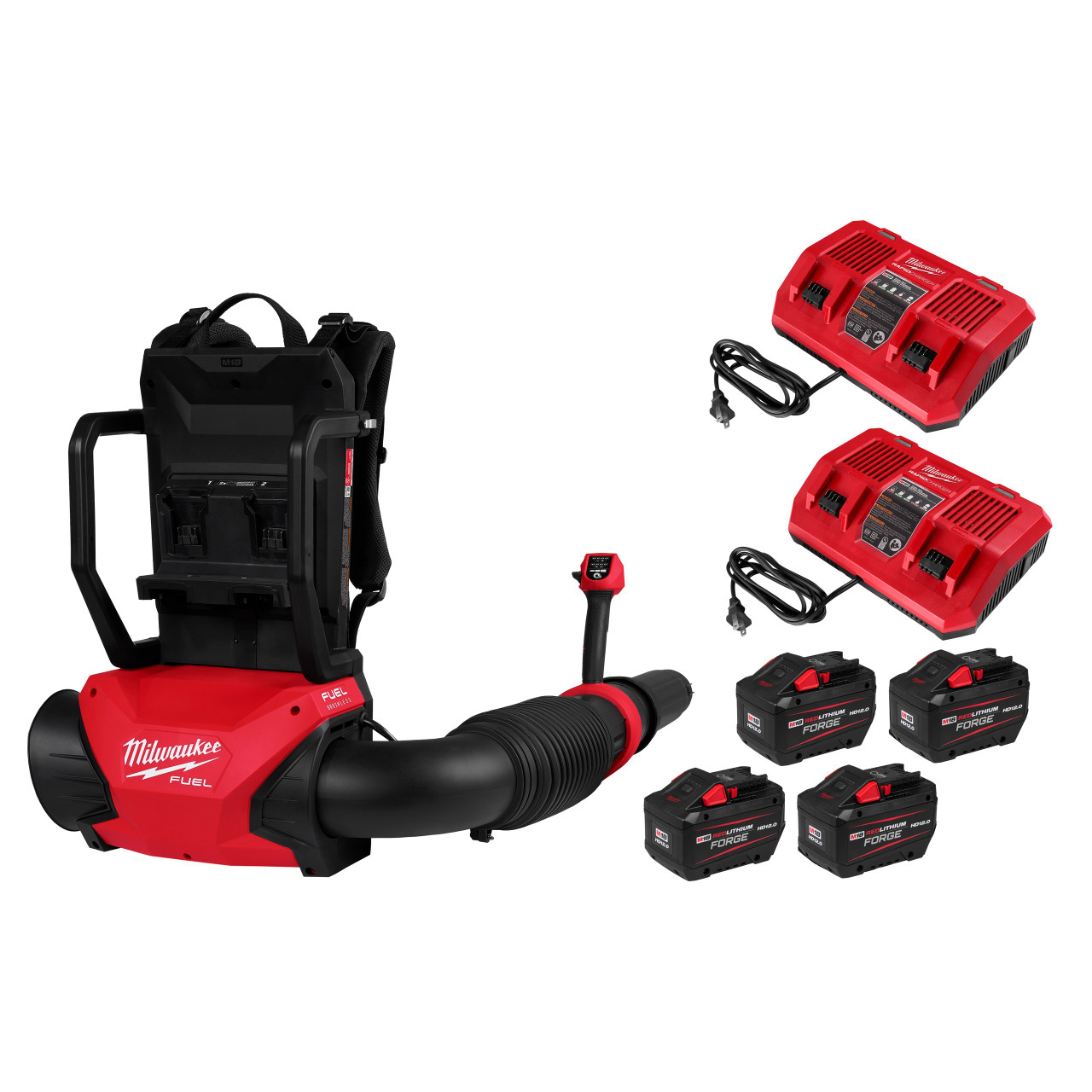 Milwaukee M18 FUEL™ Dual Battery Backpack Blower Kit 3009-24HD
