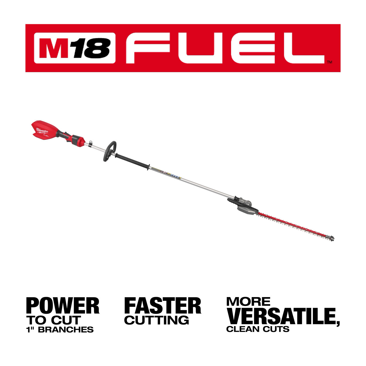 Milwaukee M18 FUEL™ Extended Pole Articulating Hedge Trimmer 3035-20
