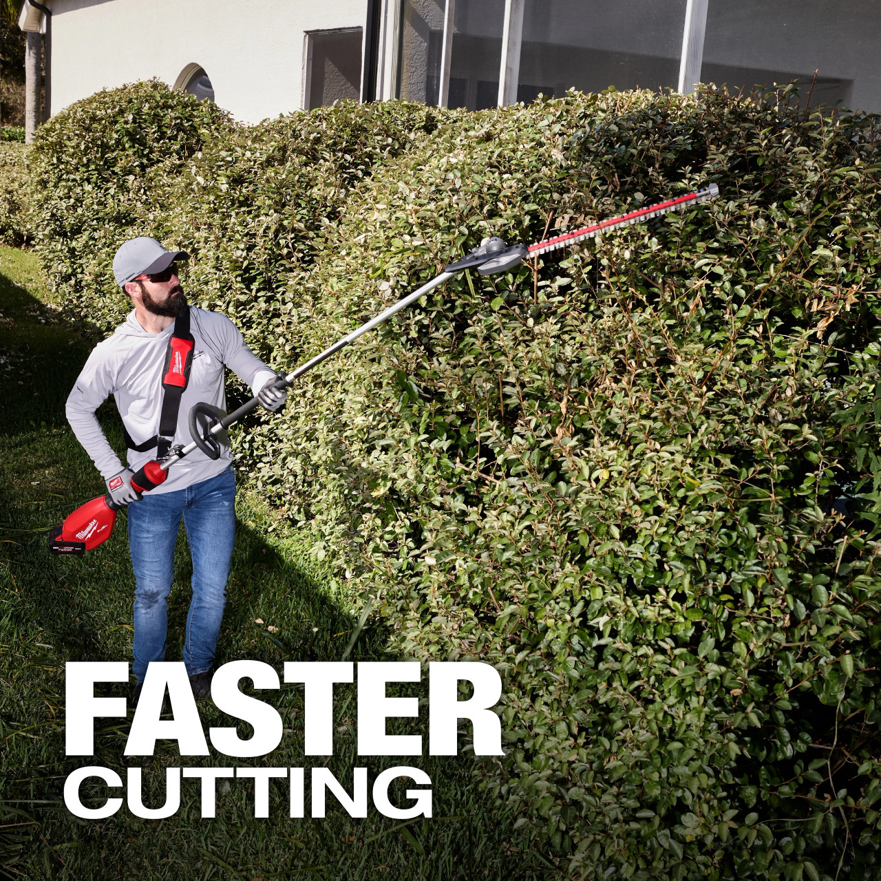 Milwaukee M18 FUEL™ Extended Pole Articulating Hedge Trimmer 3035-20