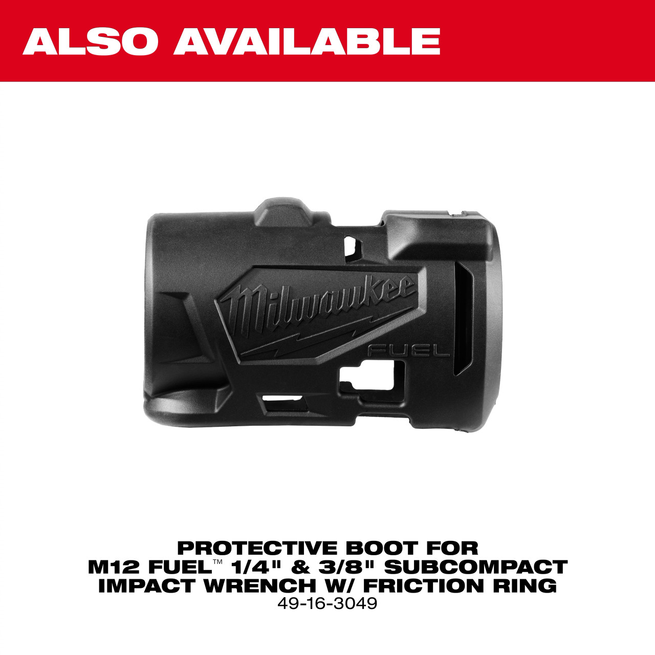 Milwaukee M12 FUEL™ 3/8" Subcompact Impact Wrench w/ Friction Ring 3049-20