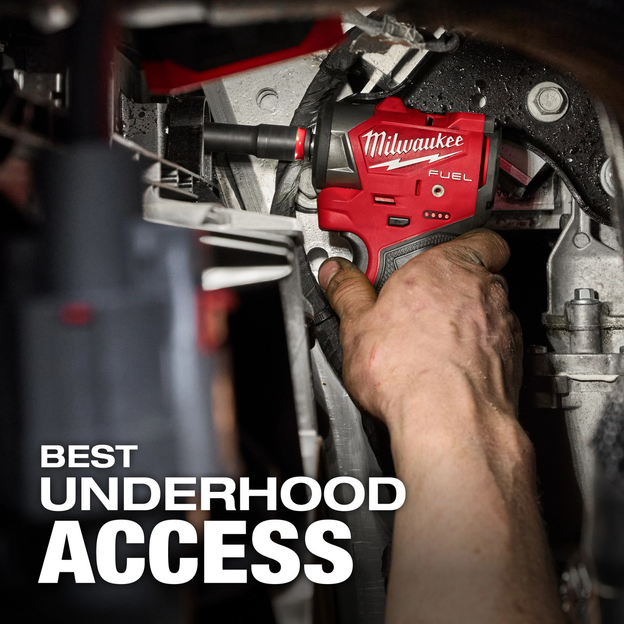 Milwaukee M12 FUEL™ 3/8" Subcompact Impact Wrench w/ Friction Ring Kit 3049-22