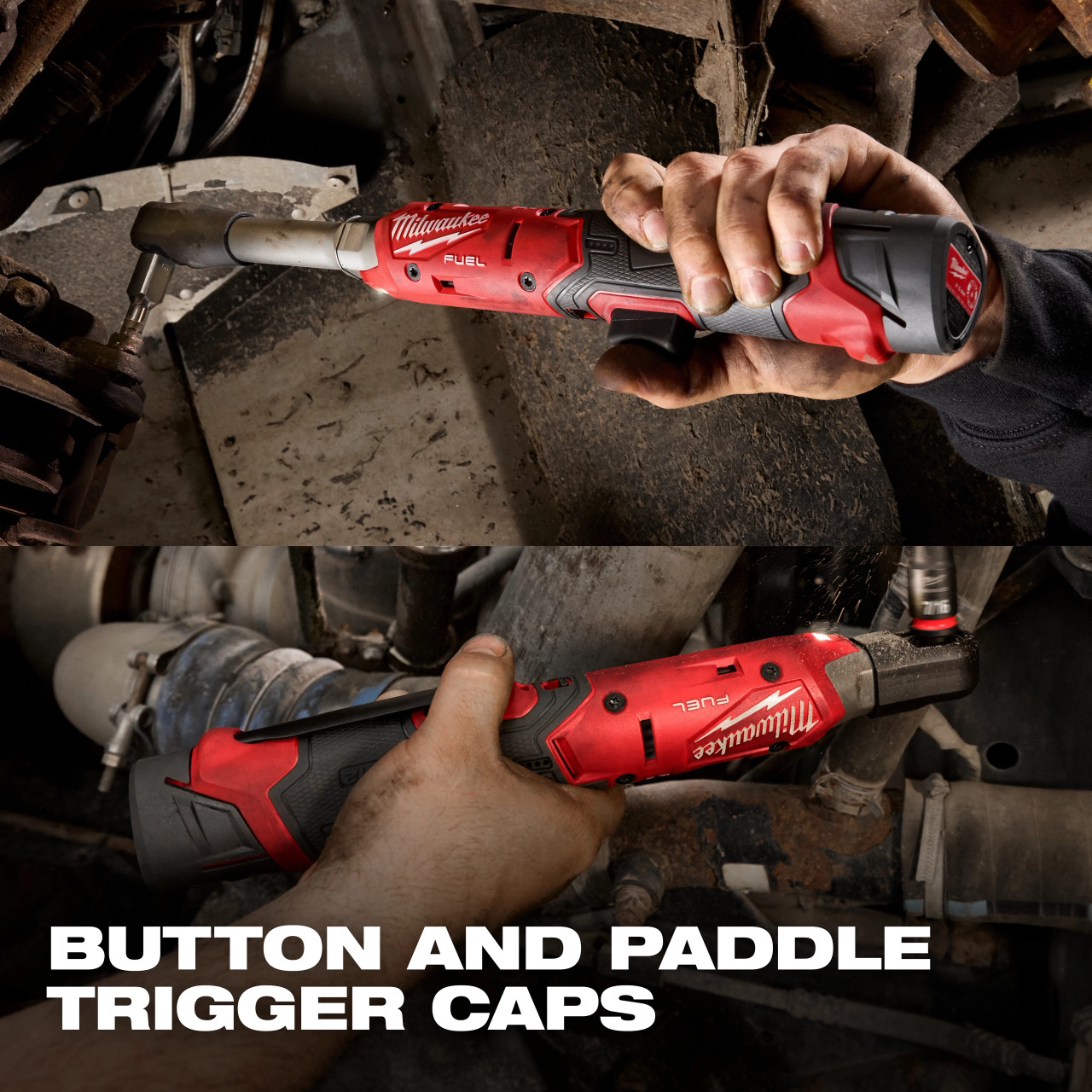 Milwaukee M12 FUEL™ 1/4" Extended Reach Ratchet 3058-20