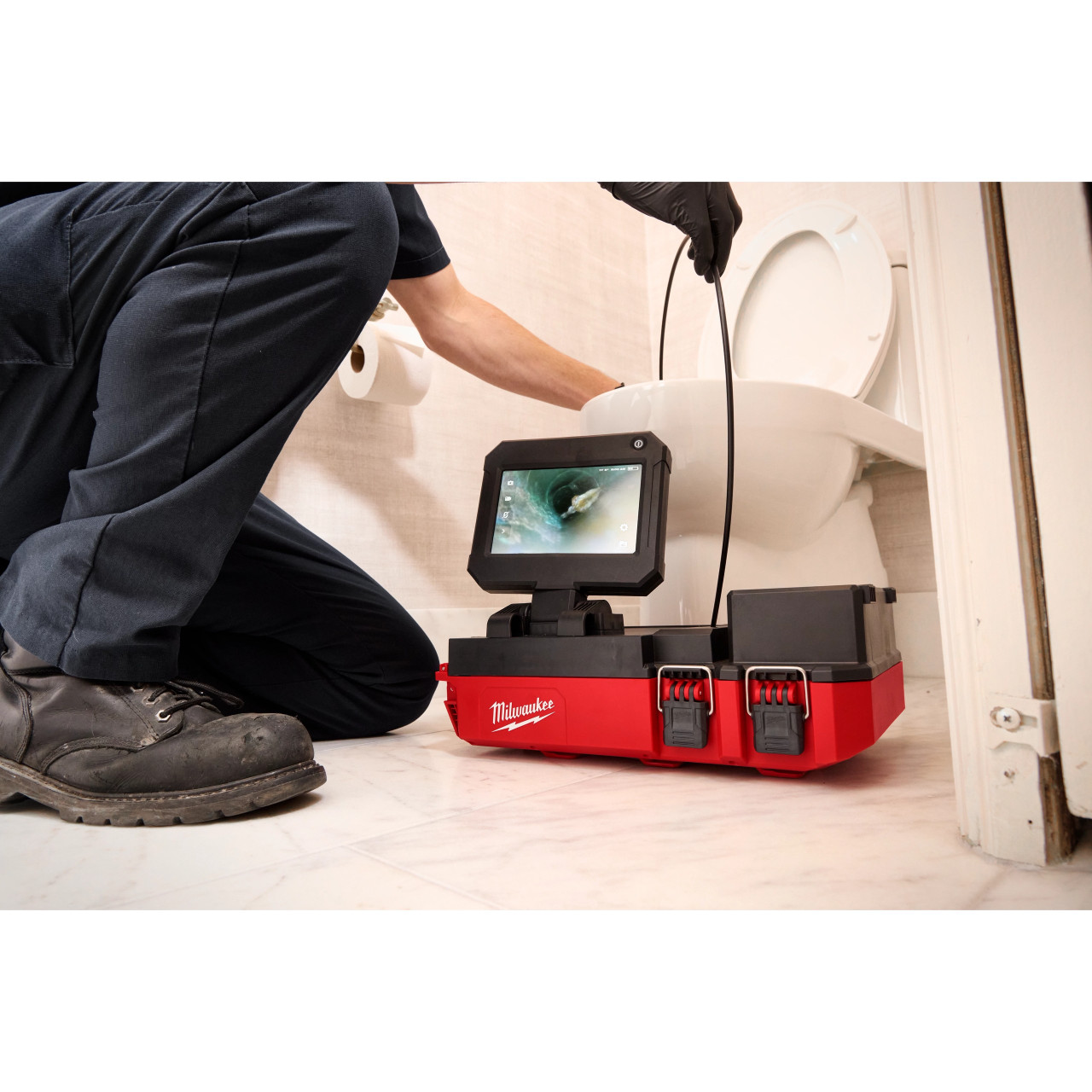 Milwaukee M12™ 75' Drain Camera w/ PACKOUT™ Compatibility 3154-20