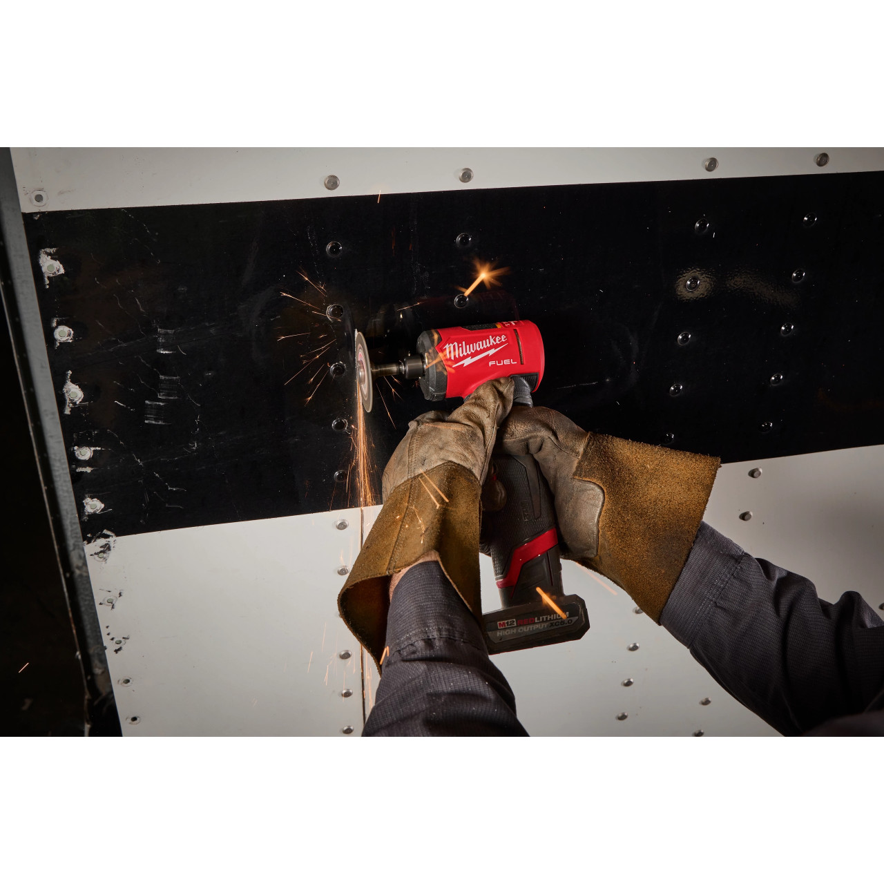 Milwaukee M12 FUEL™ 1/4" Right Angle Die Grinder Kit 3485-22