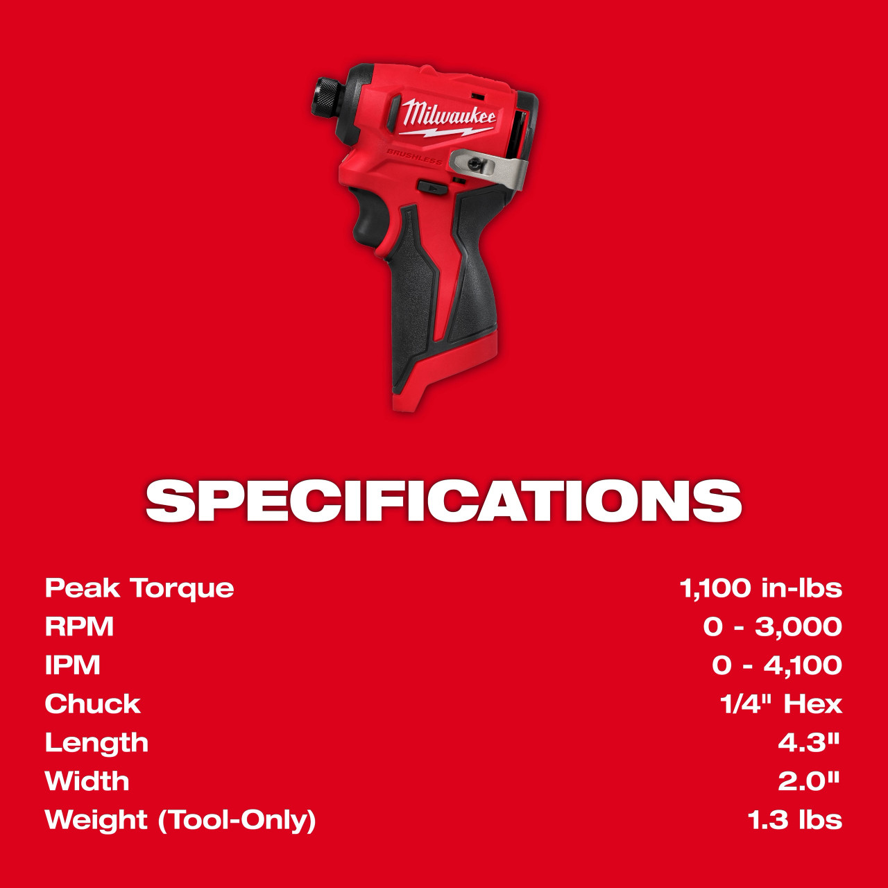 Milwaukee M12™ Subcompact Brushless 2-Tool Combo Kit 3494-22