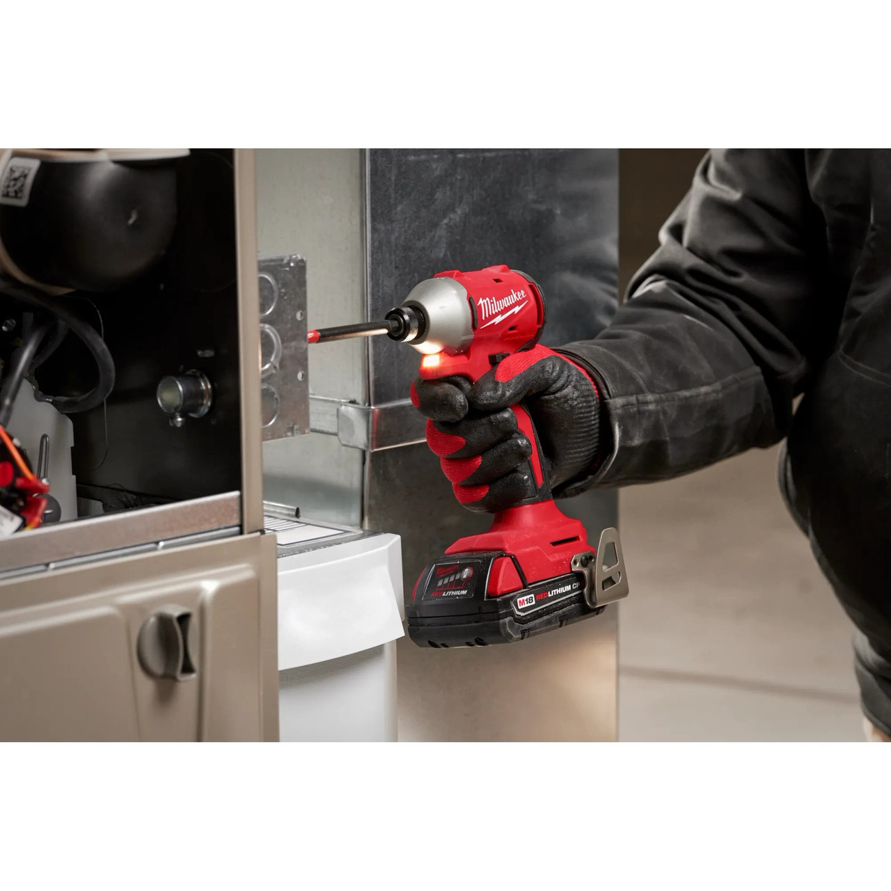 Milwaukee M18™ Compact Brushless 1/4" Hex Impact Driver Kit 3650-22CT