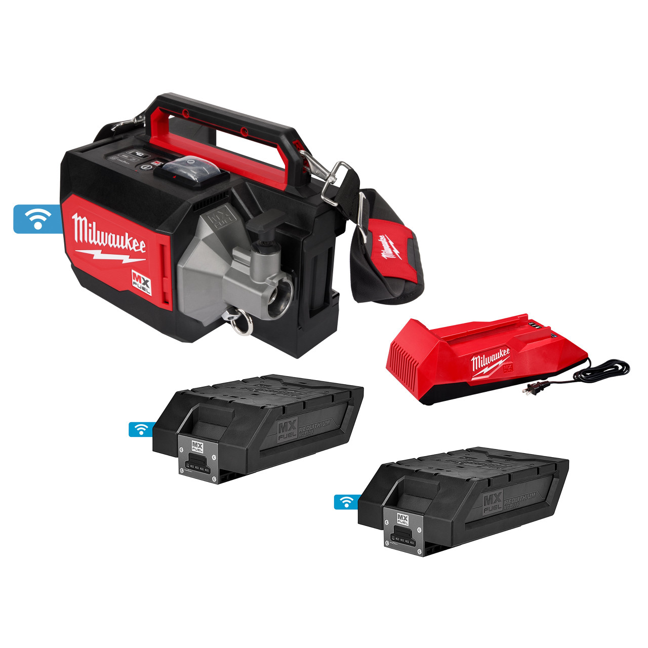 Milwaukee MX FUEL™ Concrete Vibrator Kit MXF370-2XC