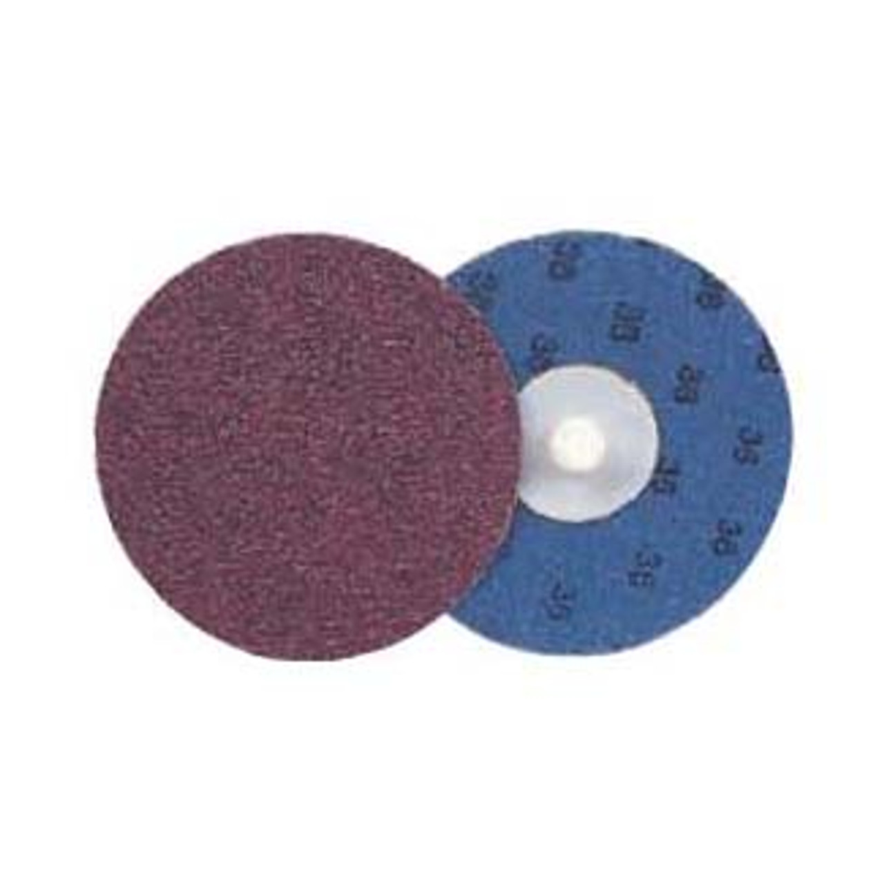 2 in  Blending Disc, Plastic Button Style, 120AO
