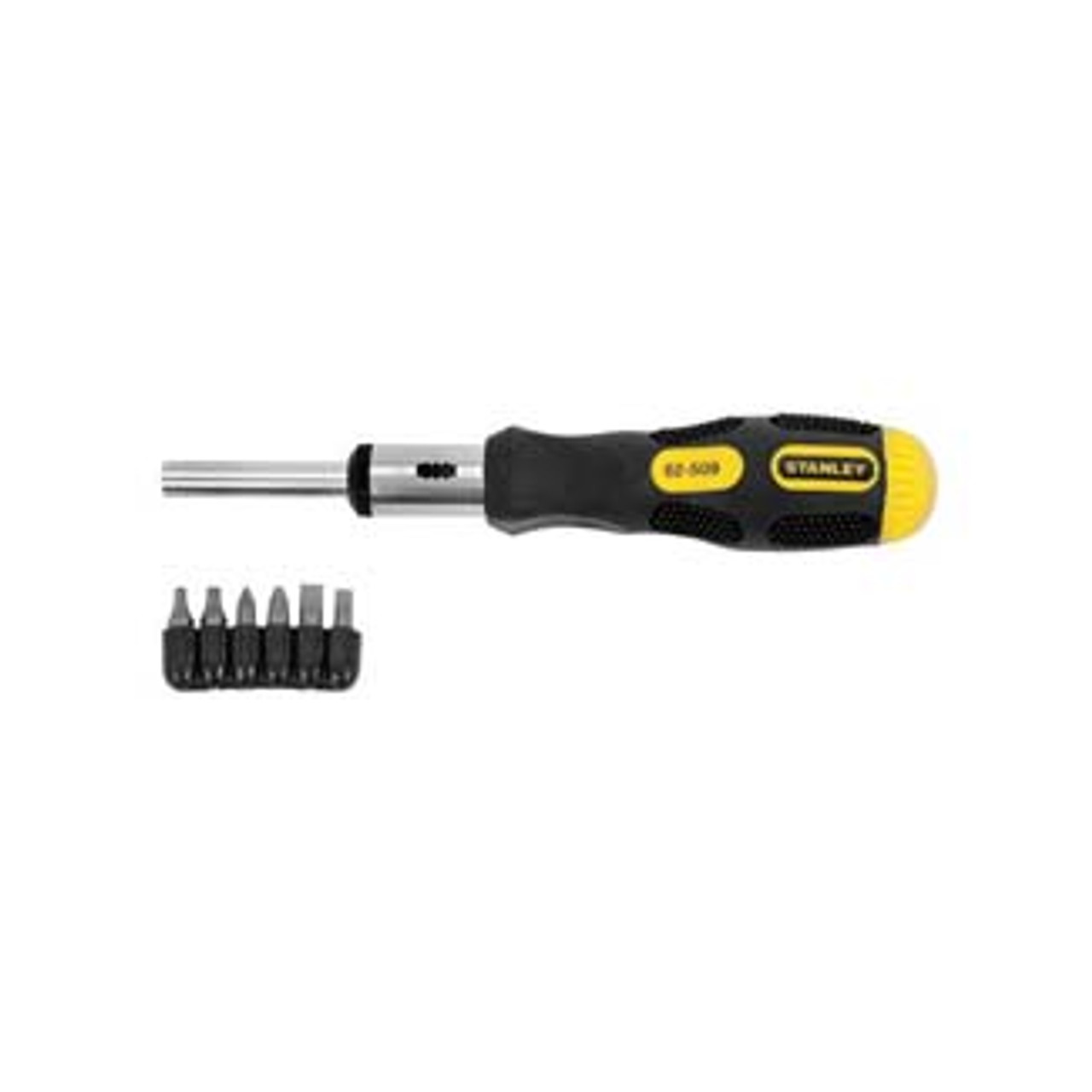 8-3/4 in  Multi-Bit Ratcheting Screwdriver with 6 Assorted Bits