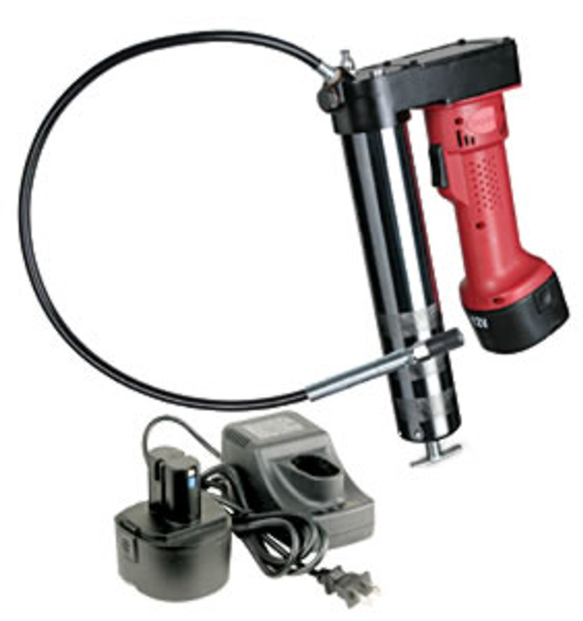 Mega Luba 12V Cordless Grease Gun Kit with 2 Batteries and Charger