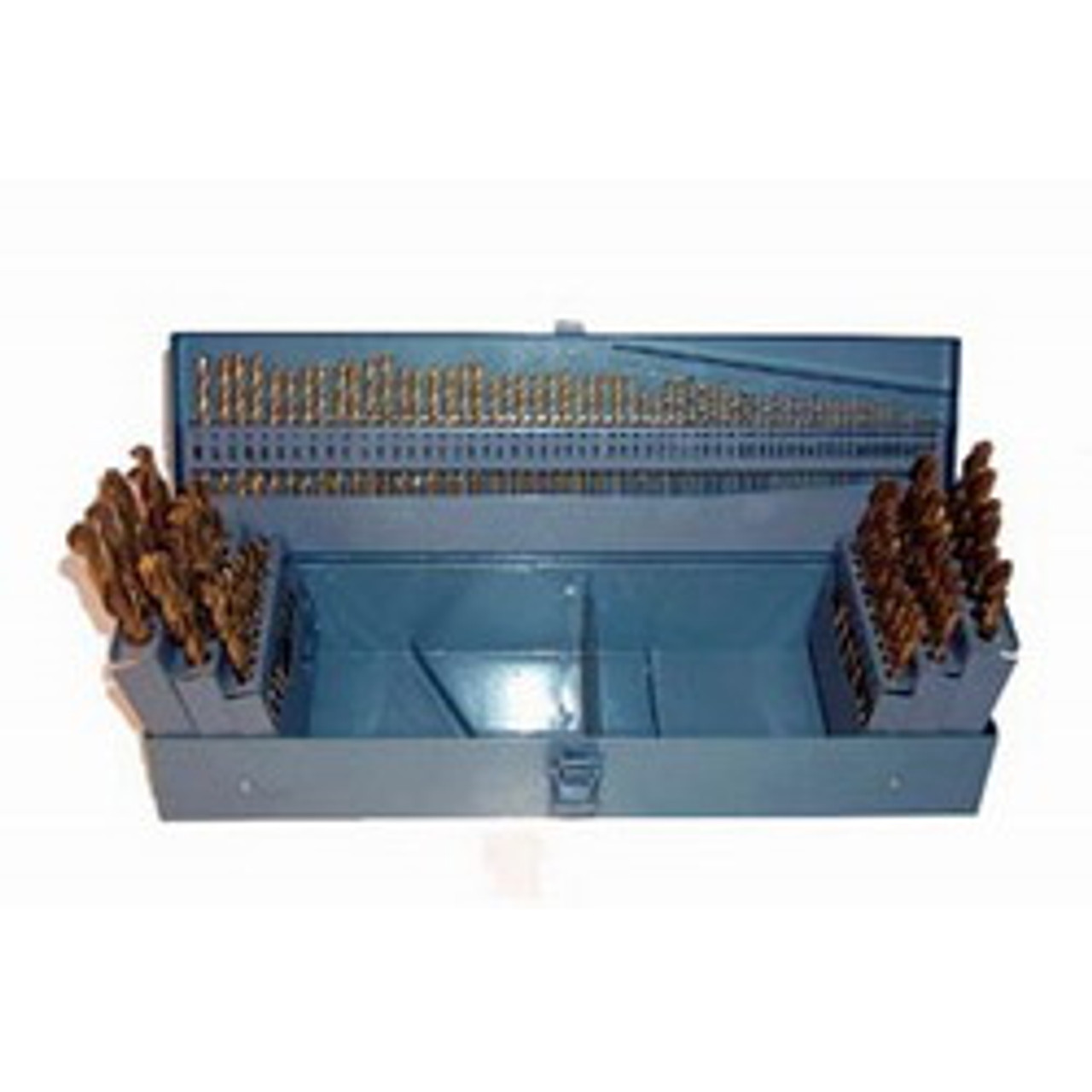 115 Piece Titanium Nitride Coated M2 High Speed Steel Drill Bit Set