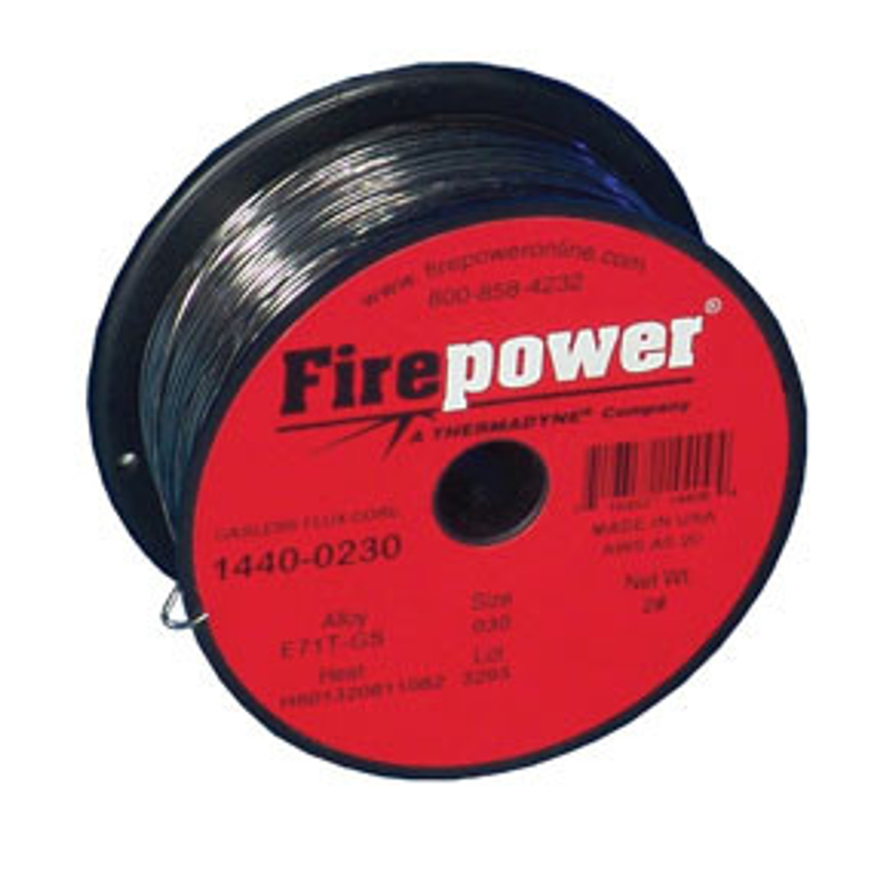 FIREPOWER 2 lb. .030" Flux Cored MIG Wire VCT-1440-0230 FIREPOWER 2 lb. .030" Flux Cored MIG Wire VCT-1440-0230
