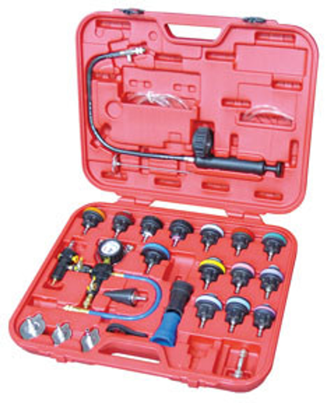 Radiator Pressure Tester & Vacuum Type Cooling System Kit With 78581 Adapte