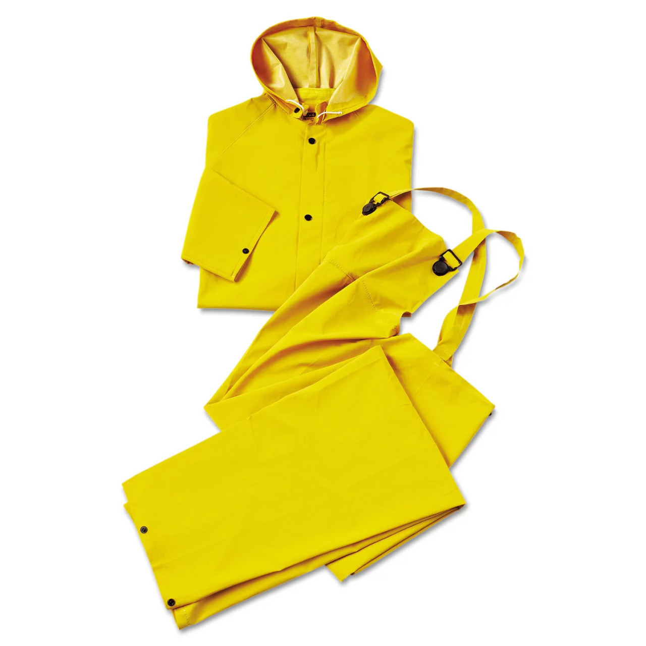 ANCHOR 35 MIL 3 PIECE RAIN SUIT PVC/POLYESTER Size: Medium