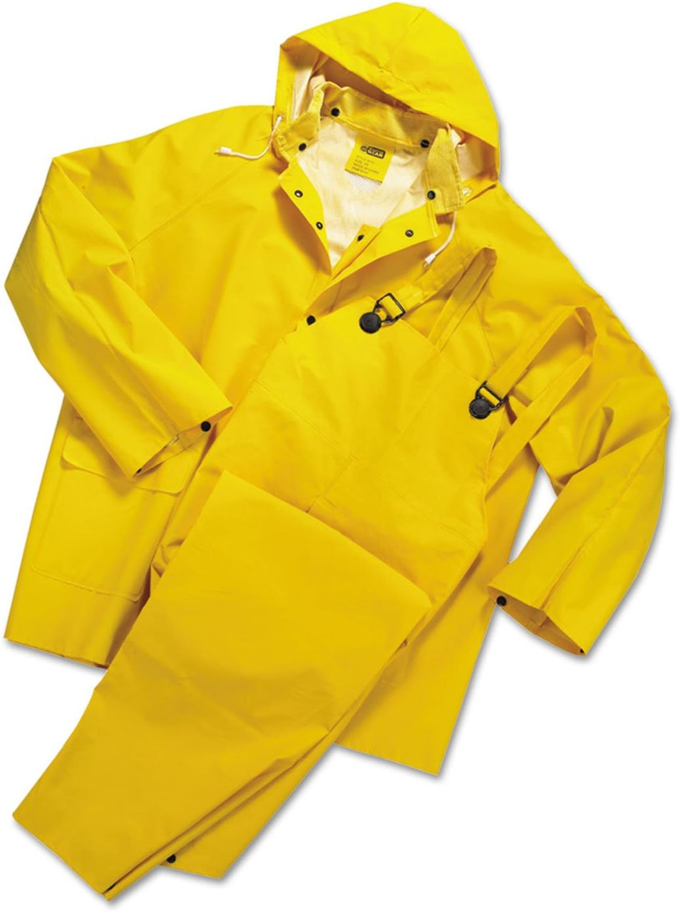 ANCHOR 35 MIL 3 PIECE RAIN SUIT PVC/POLYESTER-Size: 4XL