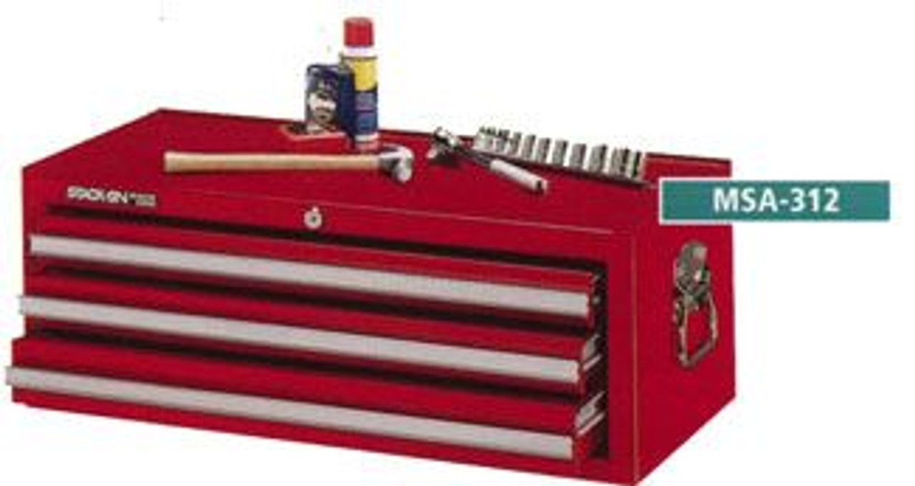 master series snap on tool box top hutch extension