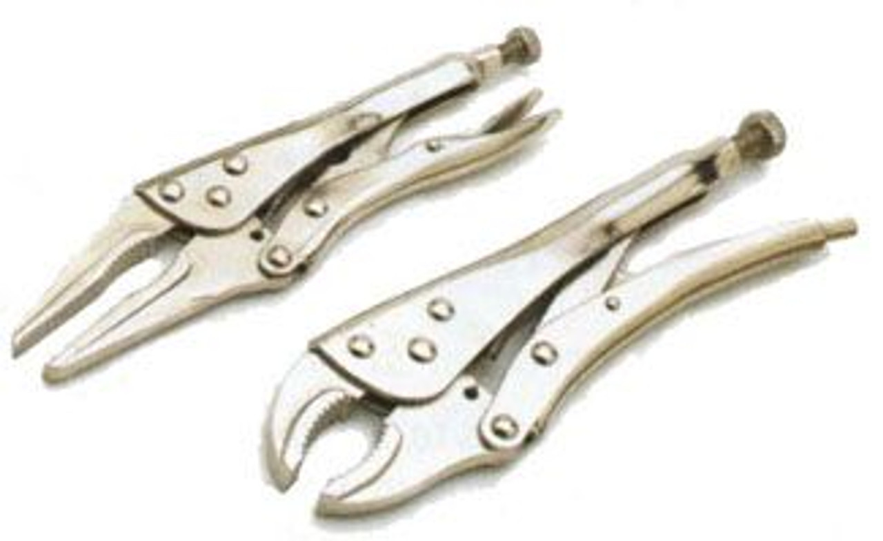 2 PC Lock Grip Plier Set